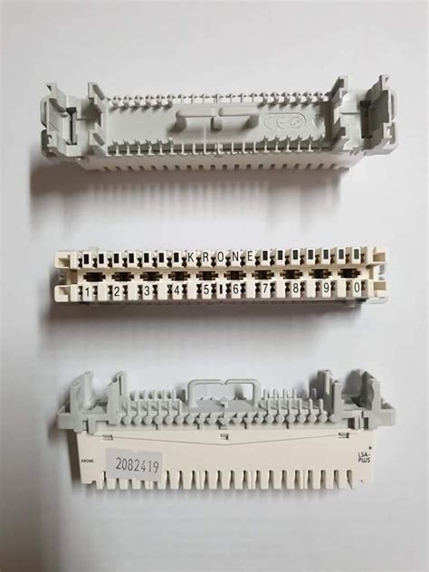 krone telephone terminal block